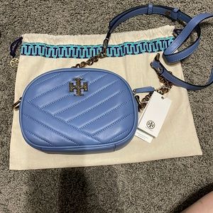 Tory Burch Kira Chevron Small Camera Bag BNWT